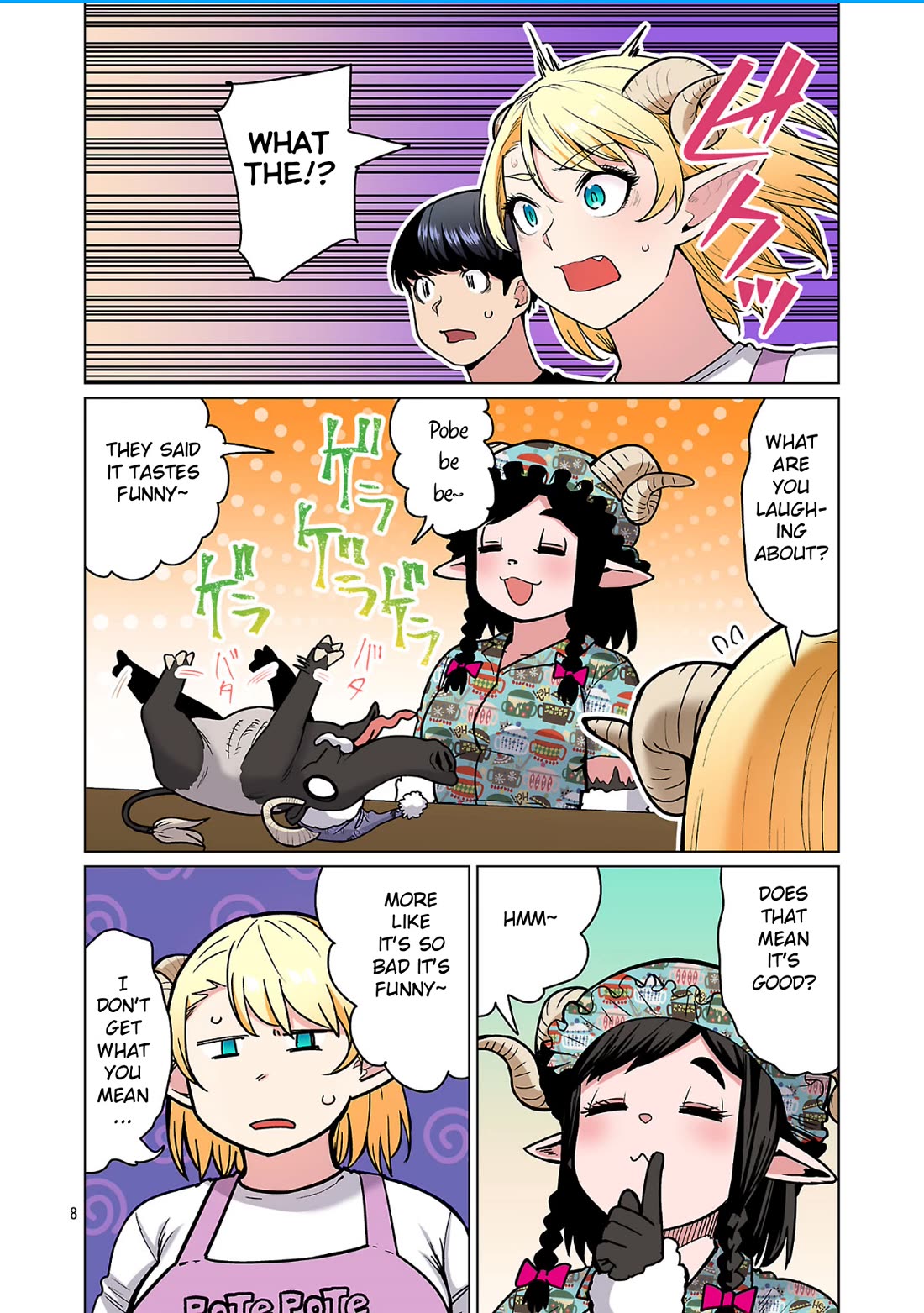 Shin Elf-san wa Yaserarenai. Chapter 30 page 10 - Chapter 30: Potato Lover's Victory