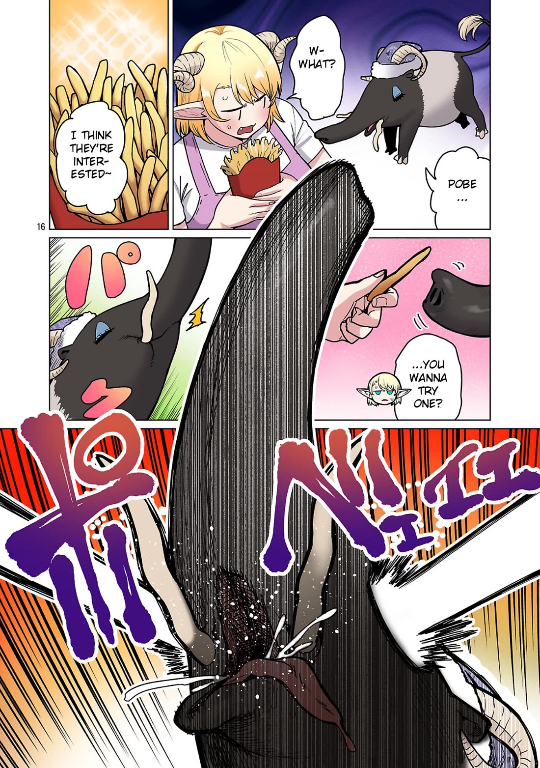 Shin Elf-san wa Yaserarenai. Chapter 30 page 18 - Chapter 30: Potato Lover's Victory