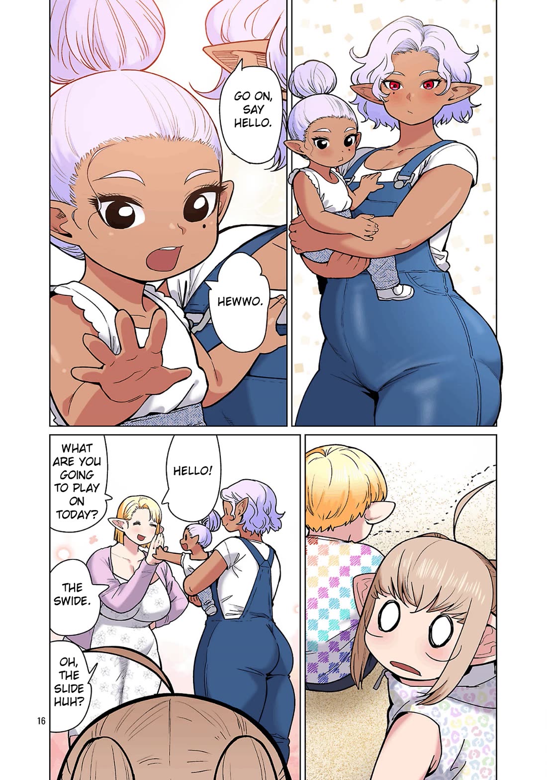 Shin Elf-san wa Yaserarenai. Chapter 32 page 18 - Chapter 32: The 2nd Generation's Debut