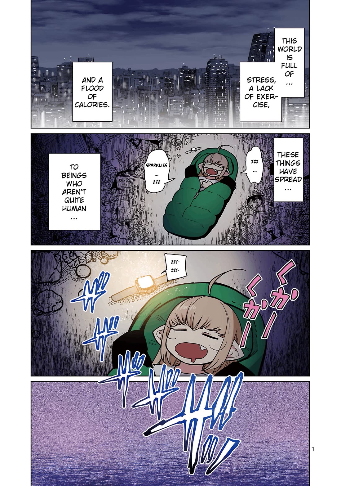 Shin Elf-san wa Yaserarenai. Chapter 32 page 3 - Chapter 32: The 2nd Generation's Debut