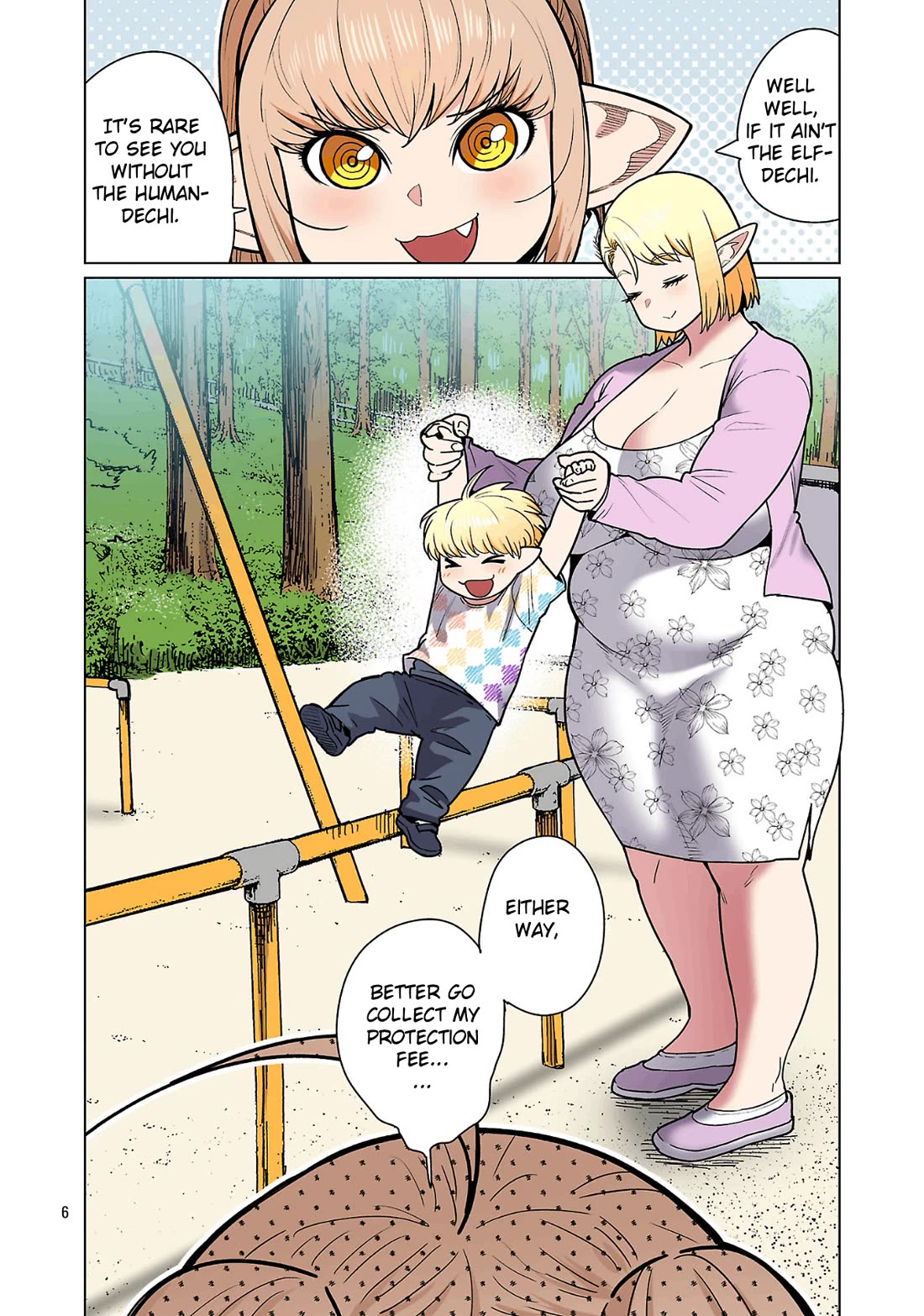 Shin Elf-san wa Yaserarenai. Chapter 32 page 8 - Chapter 32: The 2nd Generation's Debut