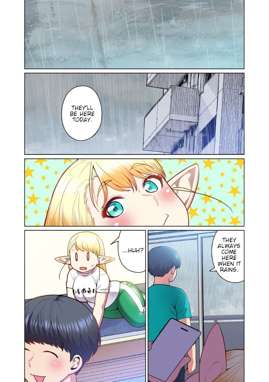 Shin Elf-san wa Yaserarenai. Chapter 4 page 2 - Chapter 4: The Dog at the Door