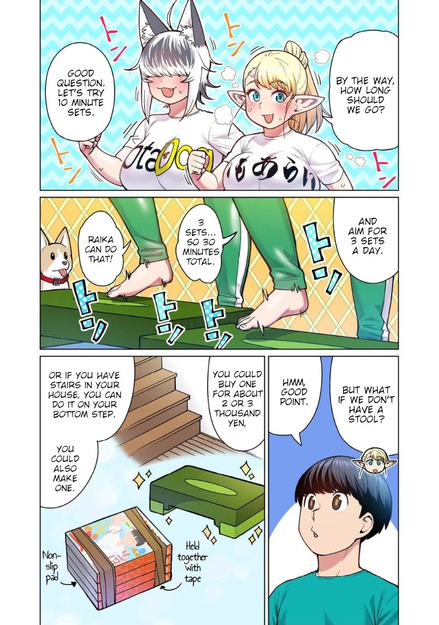 Shin Elf-san wa Yaserarenai. Chapter 4 page 20 - Chapter 4: The Dog at the Door