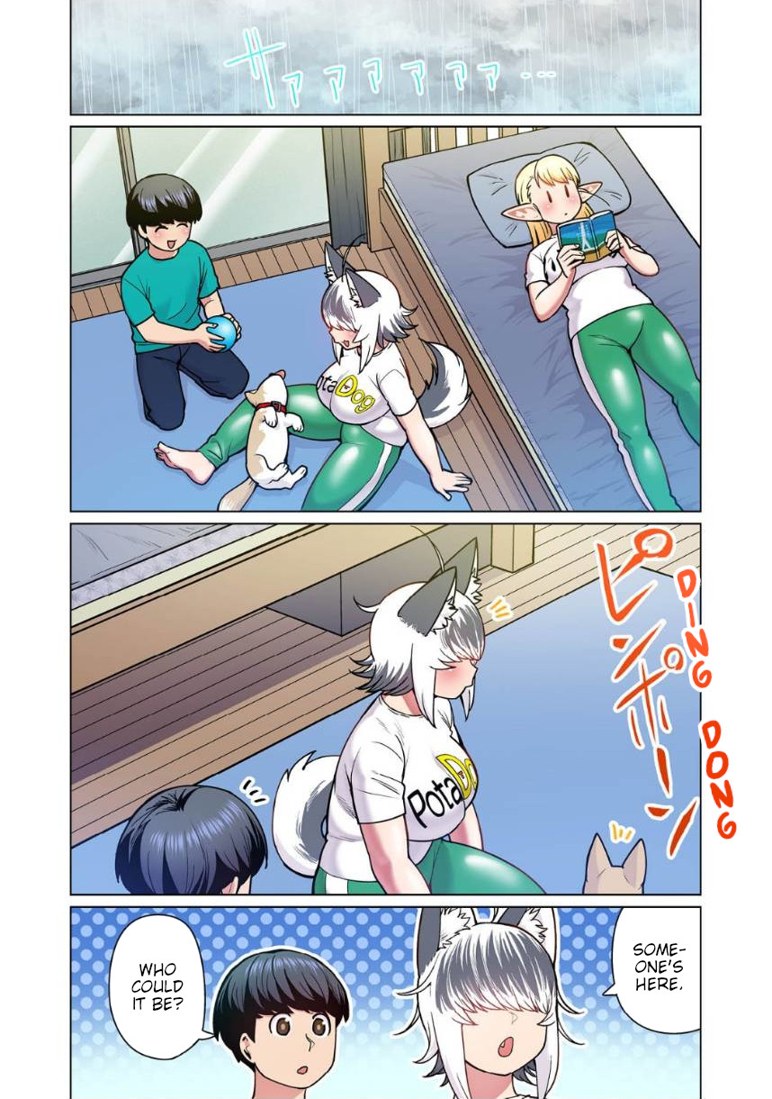 Shin Elf-san wa Yaserarenai. Chapter 4 page 25 - Chapter 4: The Dog at the Door
