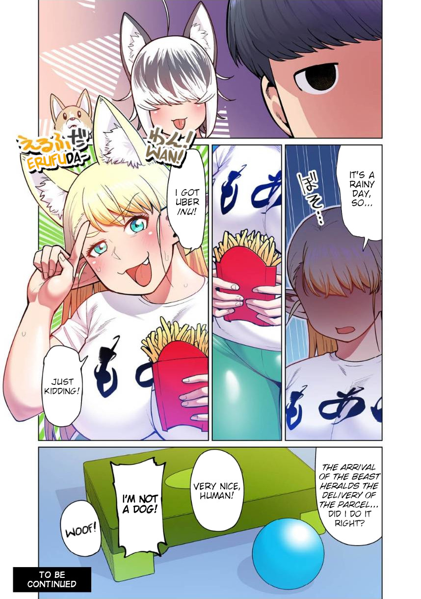 Shin Elf-san wa Yaserarenai. Chapter 4 page 27 - Chapter 4: The Dog at the Door
