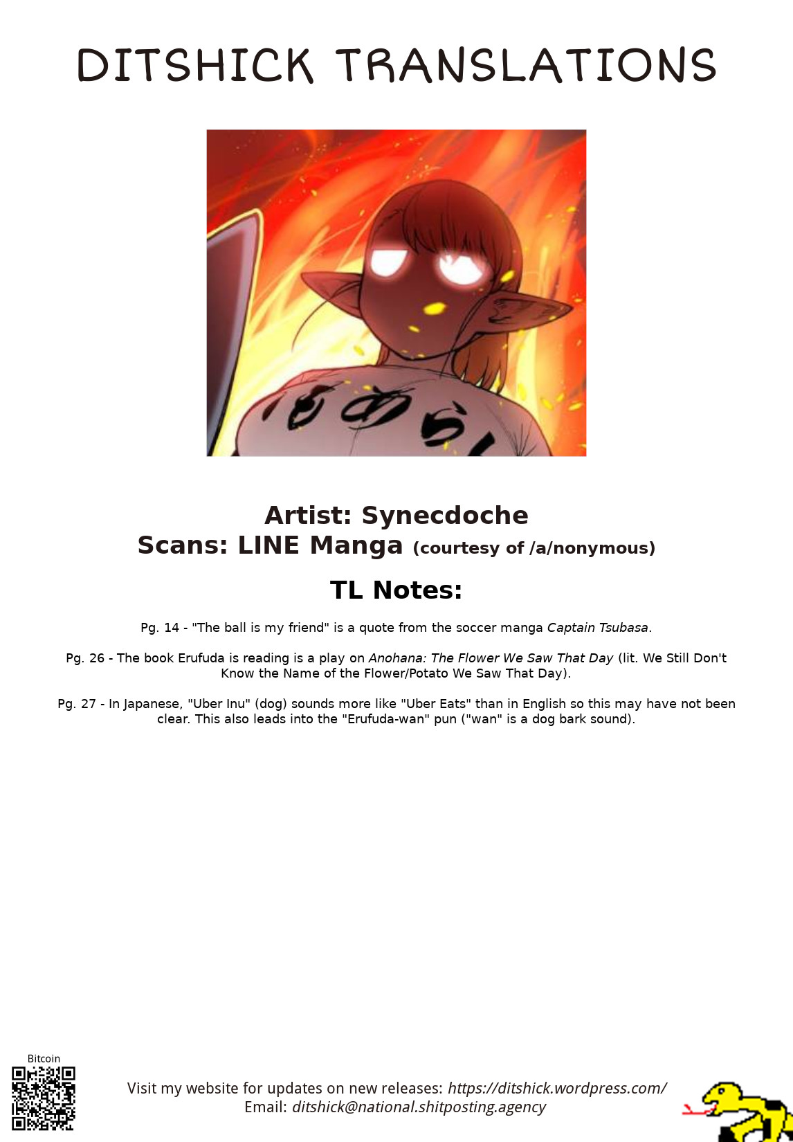 Shin Elf-san wa Yaserarenai. Chapter 4 page 28 - Chapter 4: The Dog at the Door