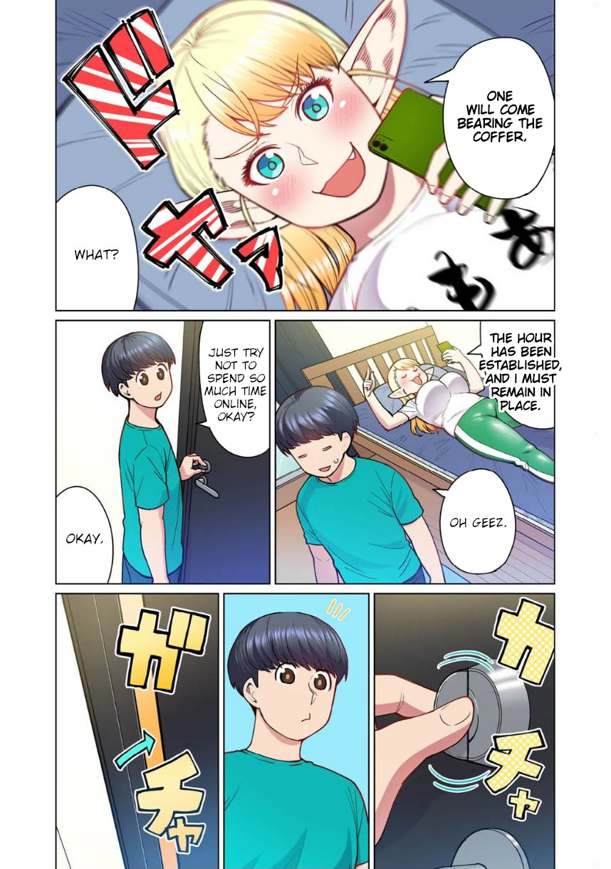 Shin Elf-san wa Yaserarenai. Chapter 4 page 4 - Chapter 4: The Dog at the Door