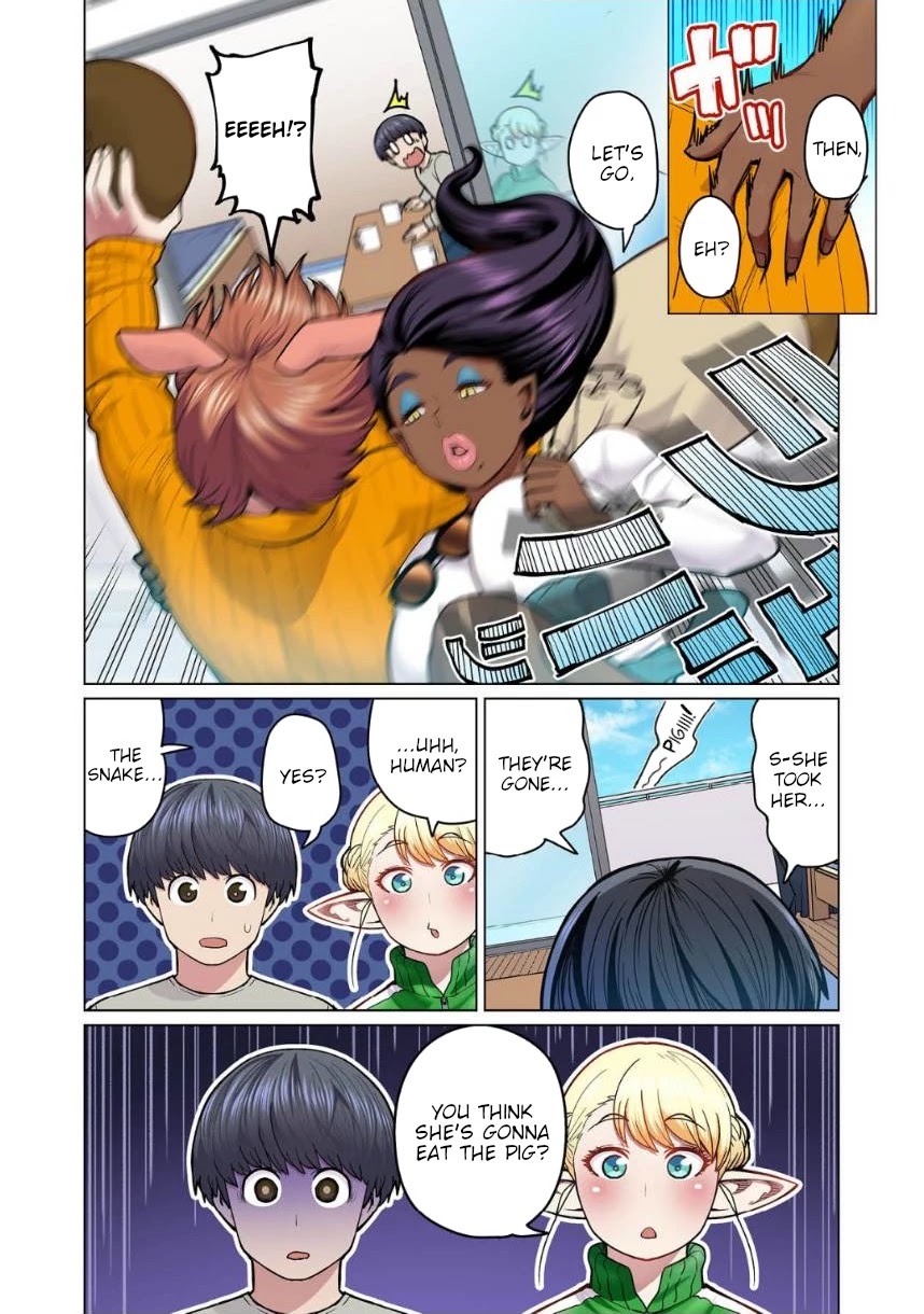 Shin Elf-san wa Yaserarenai. Chapter 5 page 9 - Chapter 5: Forest Pig
