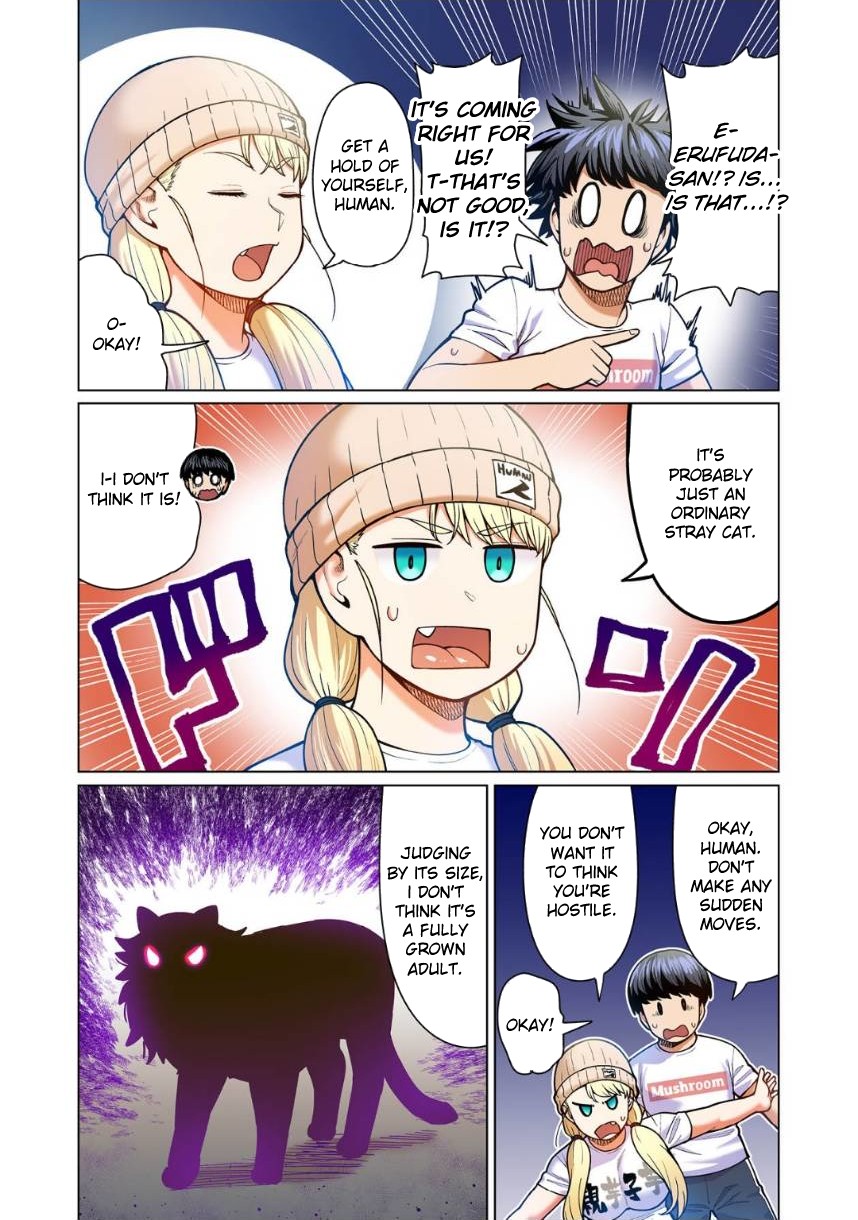 Shin Elf-san wa Yaserarenai. Chapter 7 page 12 - Chapter 7: Invincible Cat