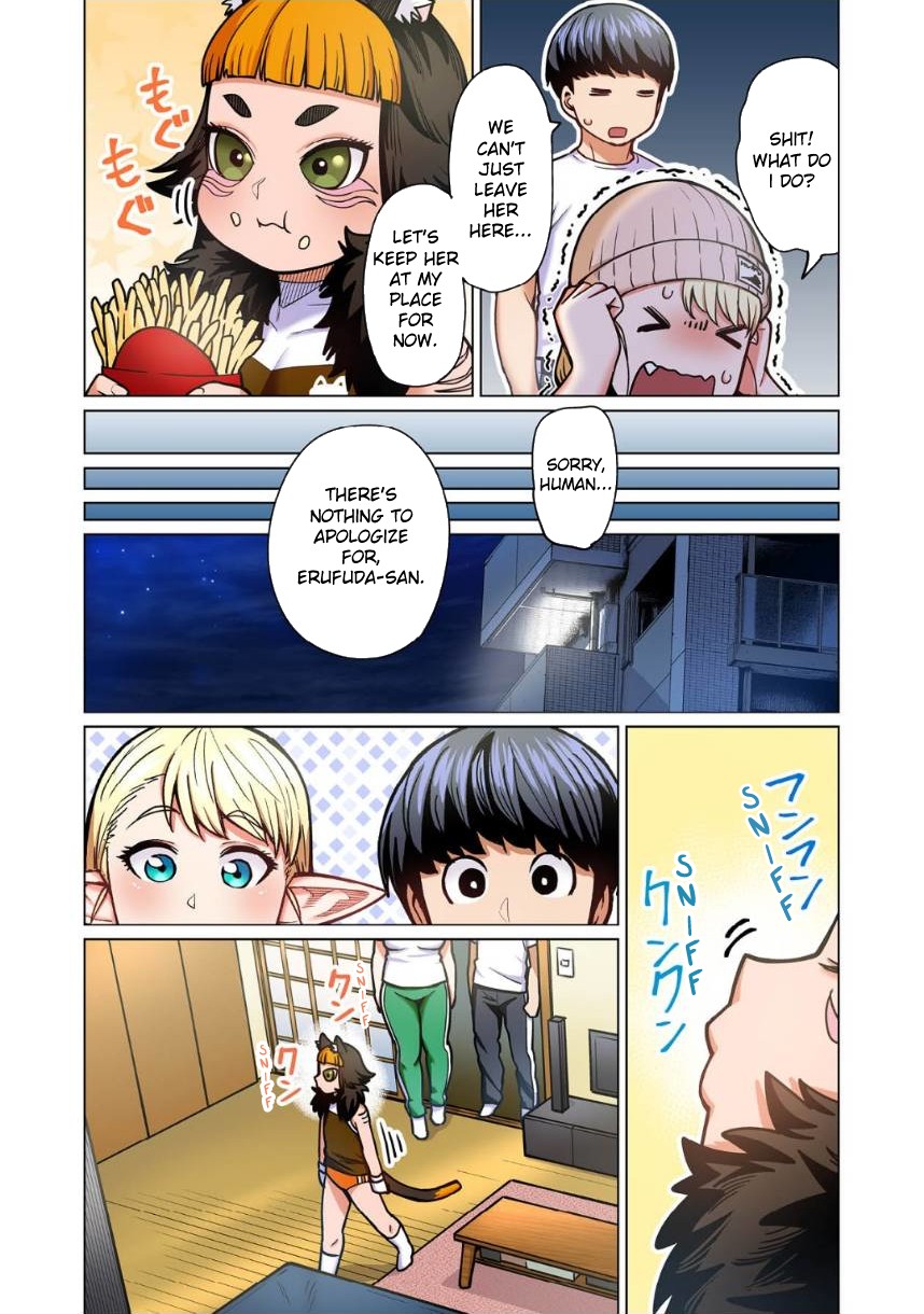 Shin Elf-san wa Yaserarenai. Chapter 7 page 21 - Chapter 7: Invincible Cat