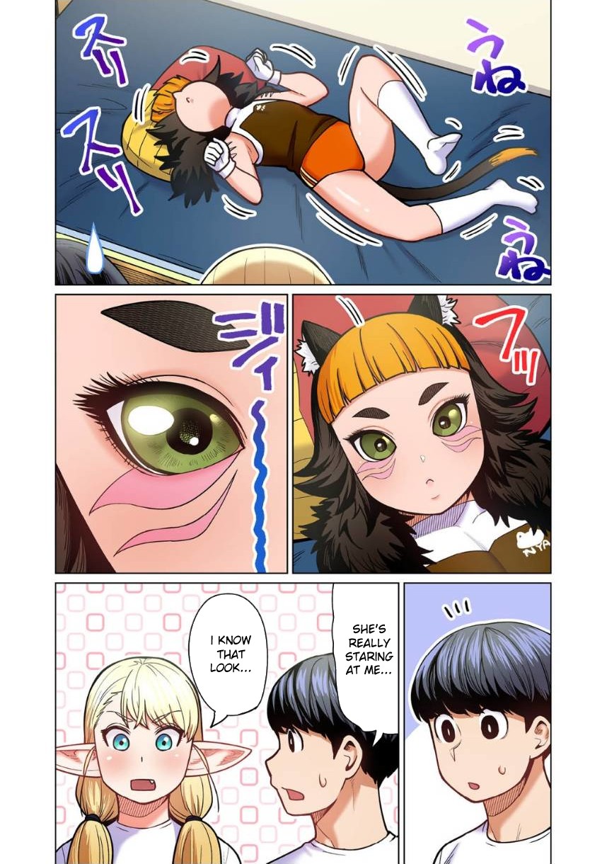 Shin Elf-san wa Yaserarenai. Chapter 7 page 23 - Chapter 7: Invincible Cat