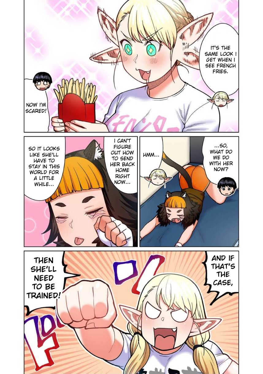 Shin Elf-san wa Yaserarenai. Chapter 7 page 24 - Chapter 7: Invincible Cat