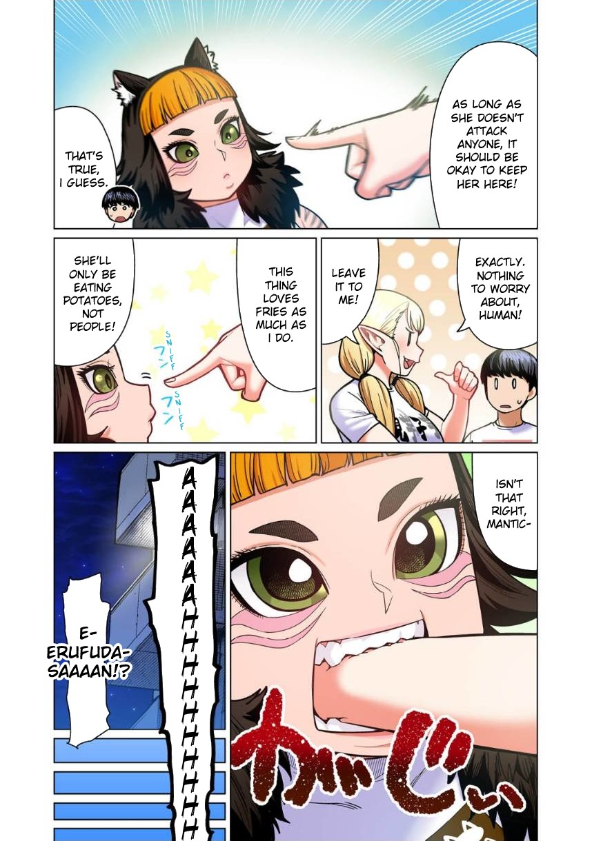 Shin Elf-san wa Yaserarenai. Chapter 7 page 25 - Chapter 7: Invincible Cat