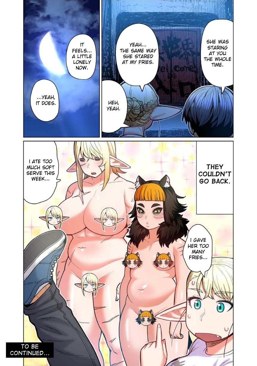 Shin Elf-san wa Yaserarenai. Chapter 7 page 33 - Chapter 7: Invincible Cat