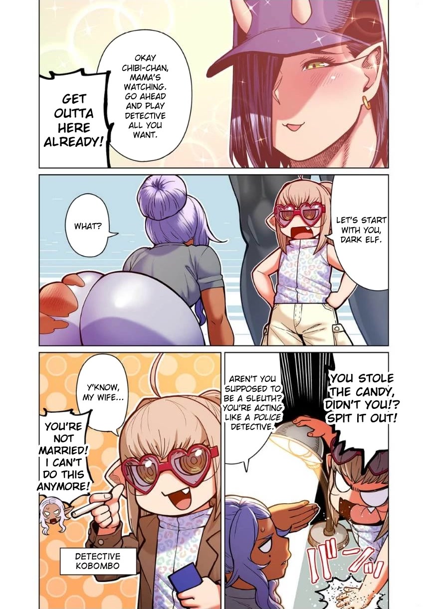 Shin Elf-san wa Yaserarenai. Chapter 8 page 10 - Chapter 8: Child's Deduction