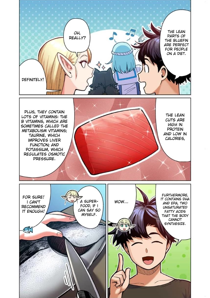 Shin Elf-san wa Yaserarenai. Chapter 9 page 12 - Chapter 9: Hearty Fish