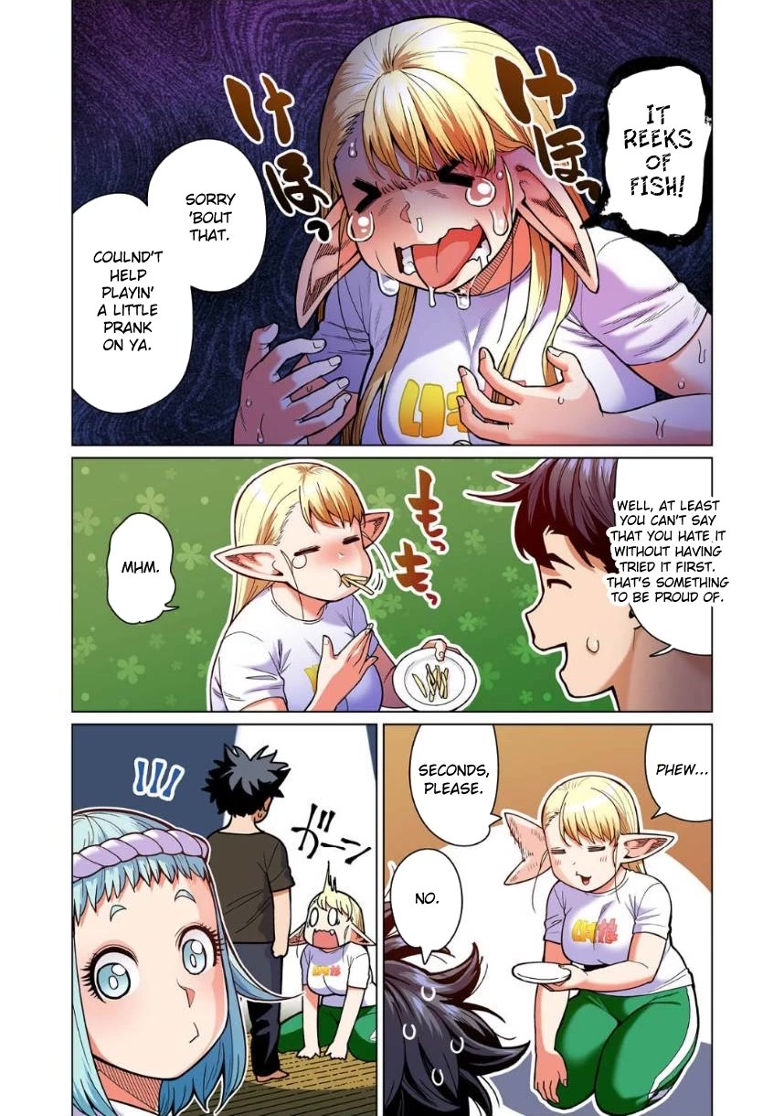 Shin Elf-san wa Yaserarenai. Chapter 9 page 15 - Chapter 9: Hearty Fish