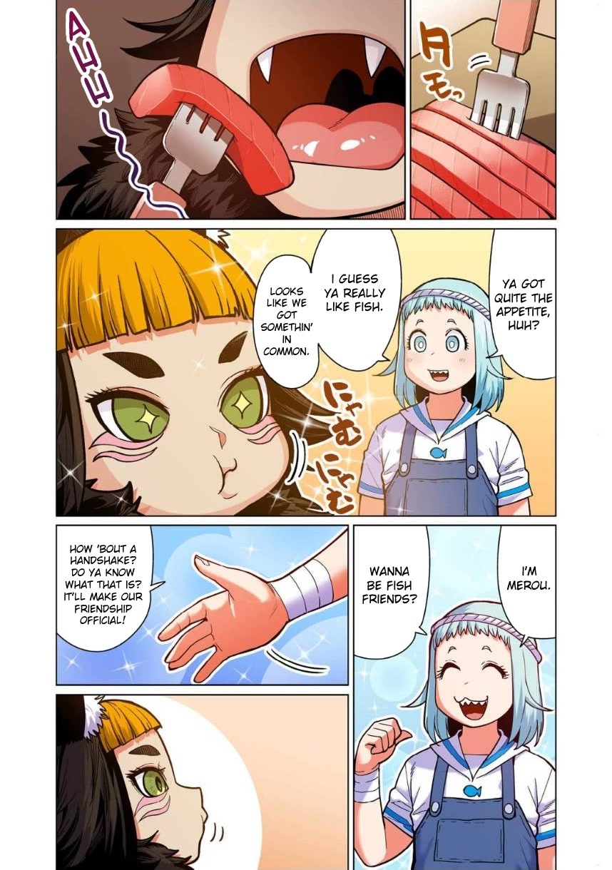 Shin Elf-san wa Yaserarenai. Chapter 9 page 17 - Chapter 9: Hearty Fish