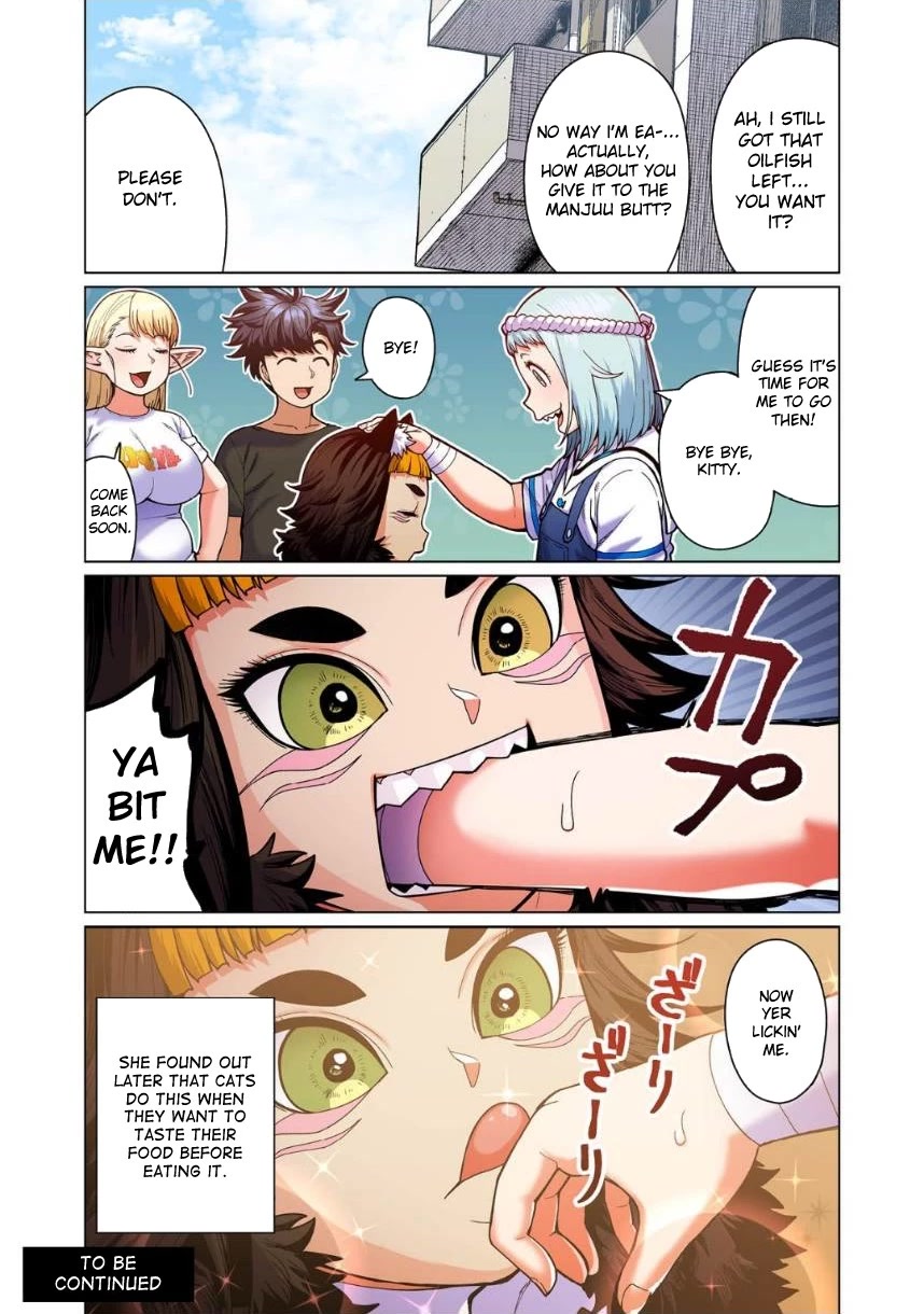 Shin Elf-san wa Yaserarenai. Chapter 9 page 19 - Chapter 9: Hearty Fish