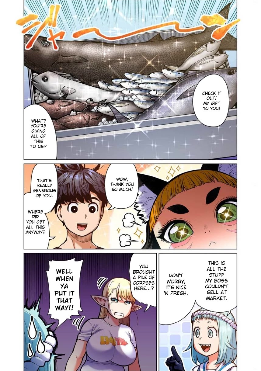 Shin Elf-san wa Yaserarenai. Chapter 9 page 4 - Chapter 9: Hearty Fish