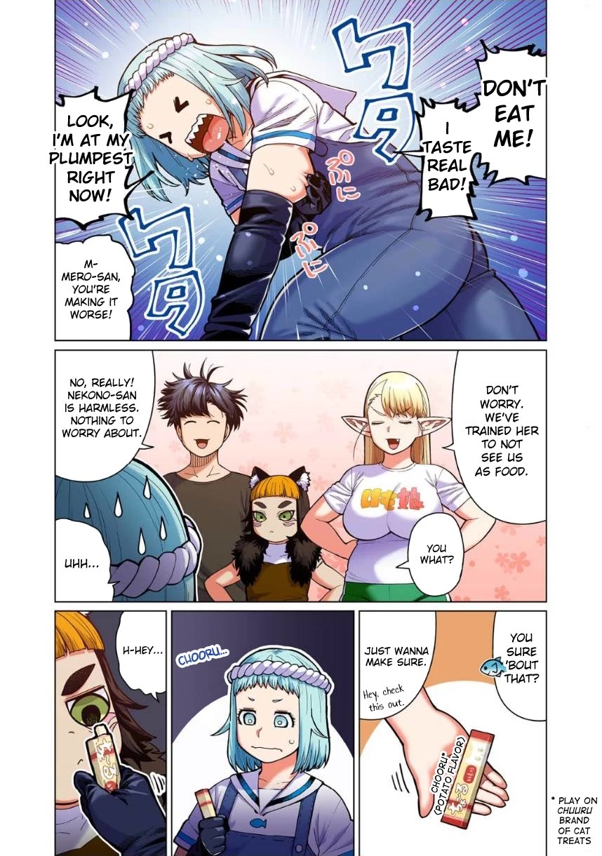 Shin Elf-san wa Yaserarenai. Chapter 9 page 6 - Chapter 9: Hearty Fish