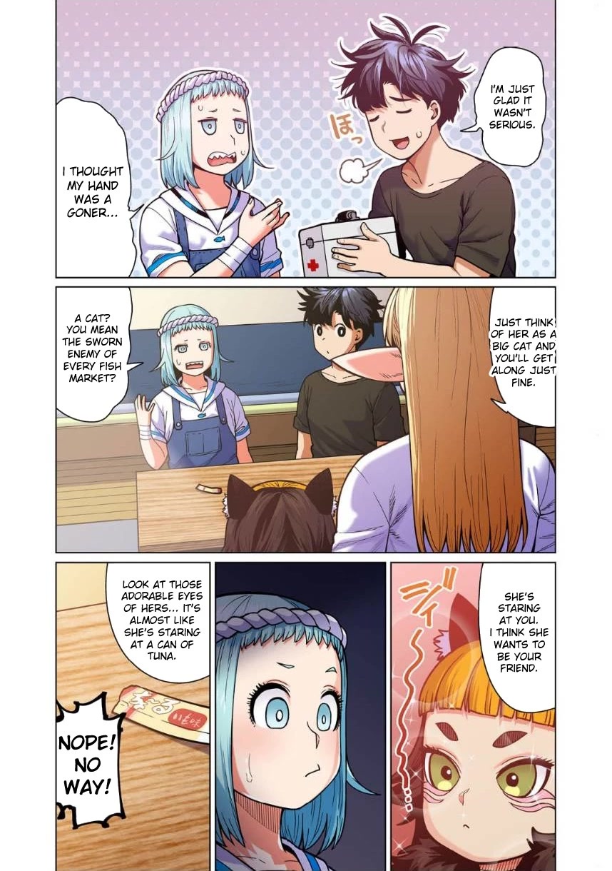 Shin Elf-san wa Yaserarenai. Chapter 9 page 8 - Chapter 9: Hearty Fish