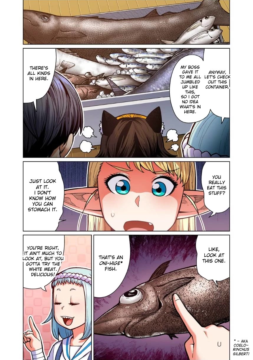 Shin Elf-san wa Yaserarenai. Chapter 9 page 9 - Chapter 9: Hearty Fish