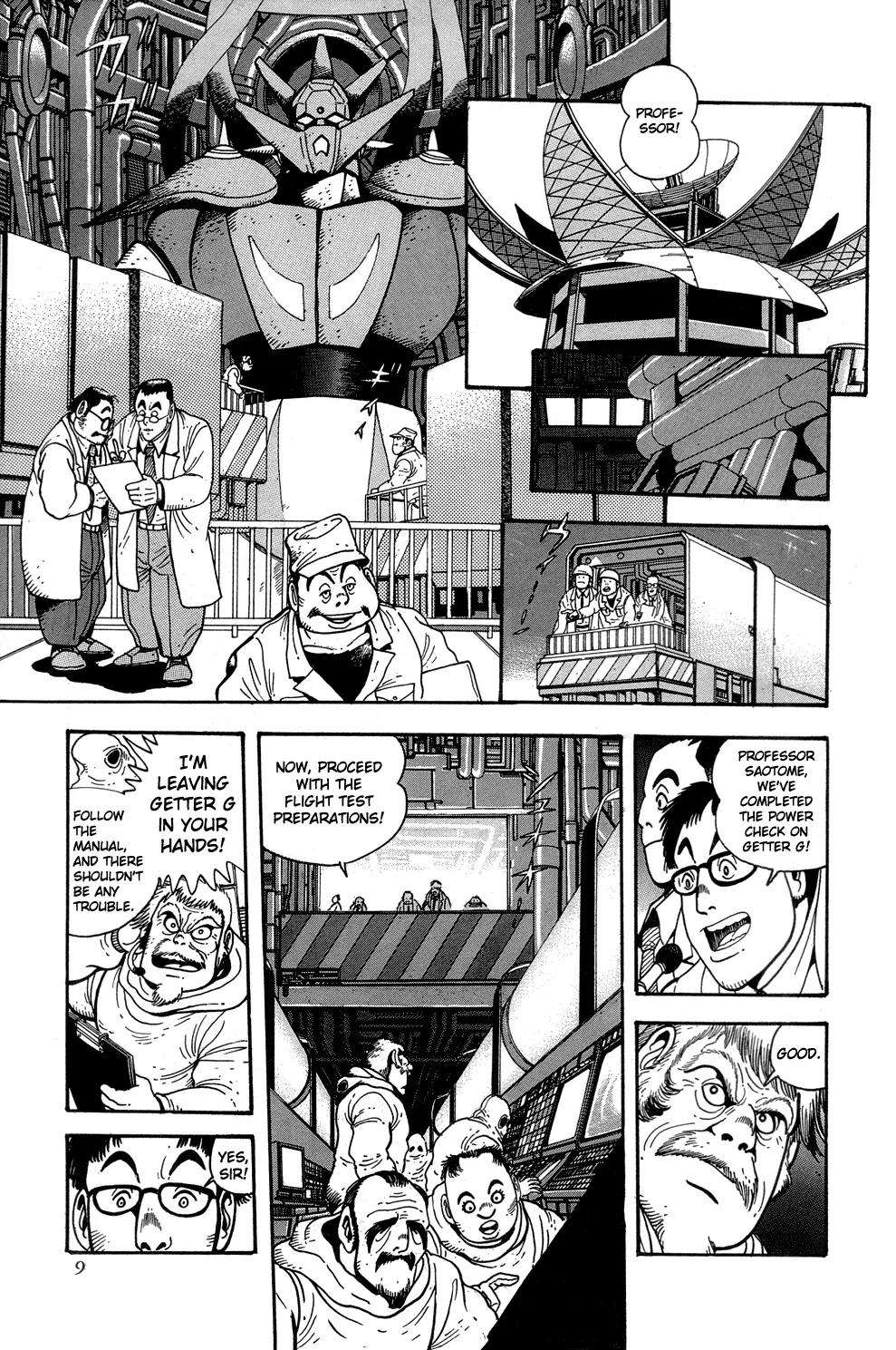 Shin Getter Robo Chapter 1 page 12 - Chapter 1: Getter Robo vs Getter Robo G