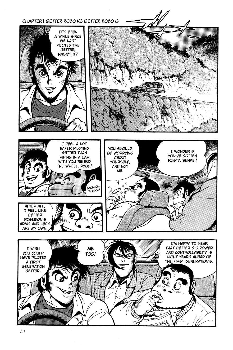 Shin Getter Robo Chapter 1 page 16 - Chapter 1: Getter Robo vs Getter Robo G