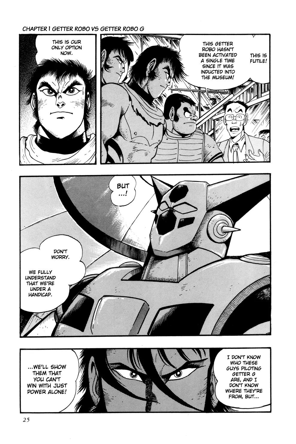 Shin Getter Robo Chapter 1 page 28 - Chapter 1: Getter Robo vs Getter Robo G