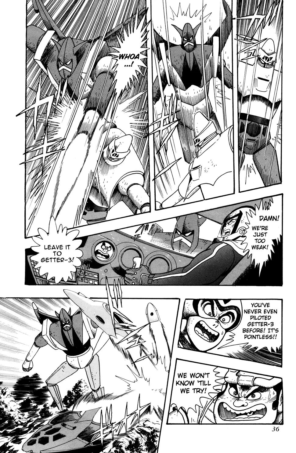 Shin Getter Robo Chapter 1 page 39 - Chapter 1: Getter Robo vs Getter Robo G