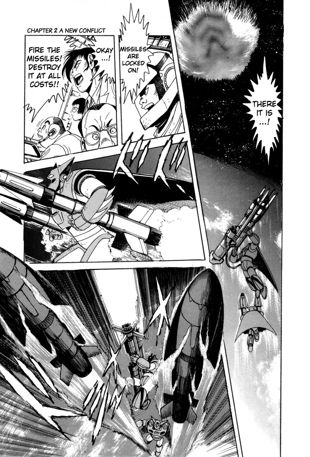 Shin Getter Robo Chapter 2 page 11 - Chapter 2: A New Conflict