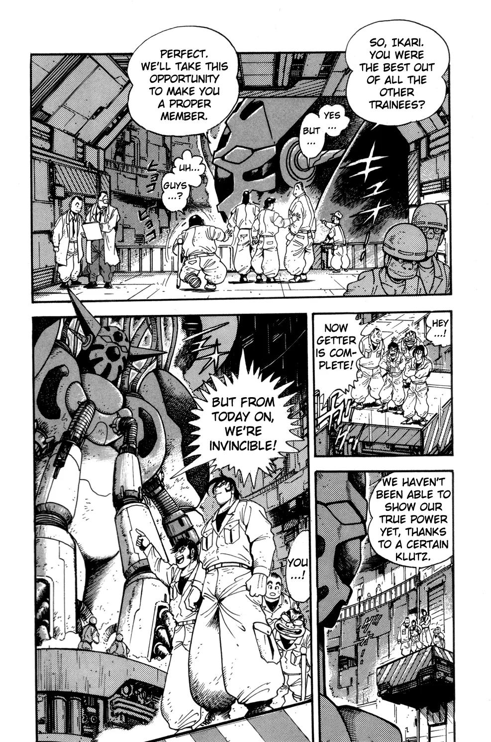 Shin Getter Robo Chapter 4 page 10 - Chapter 4: First Contact Act I