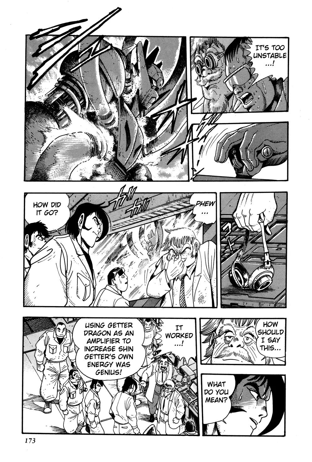 Shin Getter Robo Chapter 4 page 17 - Chapter 4: First Contact Act I