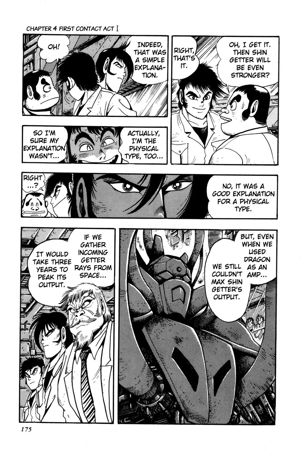 Shin Getter Robo Chapter 4 page 19 - Chapter 4: First Contact Act I