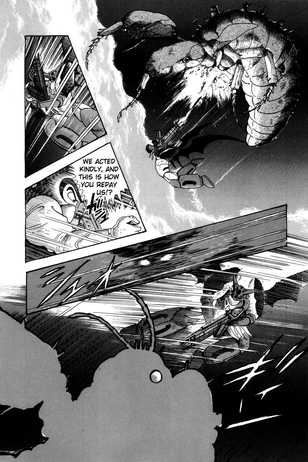 Shin Getter Robo Chapter 4 page 33 - Chapter 4: First Contact Act I