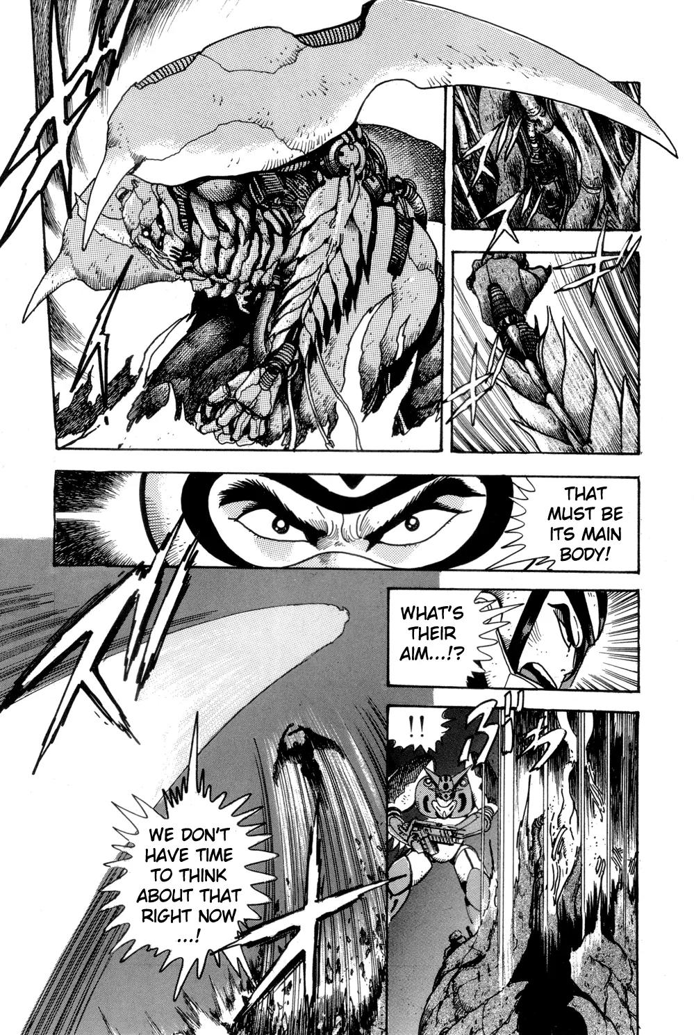 Shin Getter Robo Chapter 4 page 36 - Chapter 4: First Contact Act I