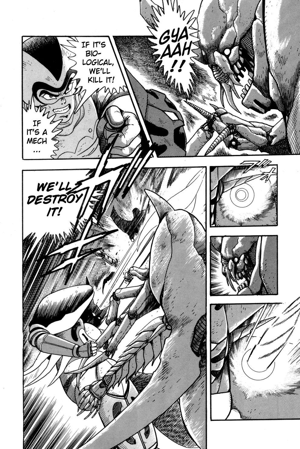 Shin Getter Robo Chapter 4 page 39 - Chapter 4: First Contact Act I