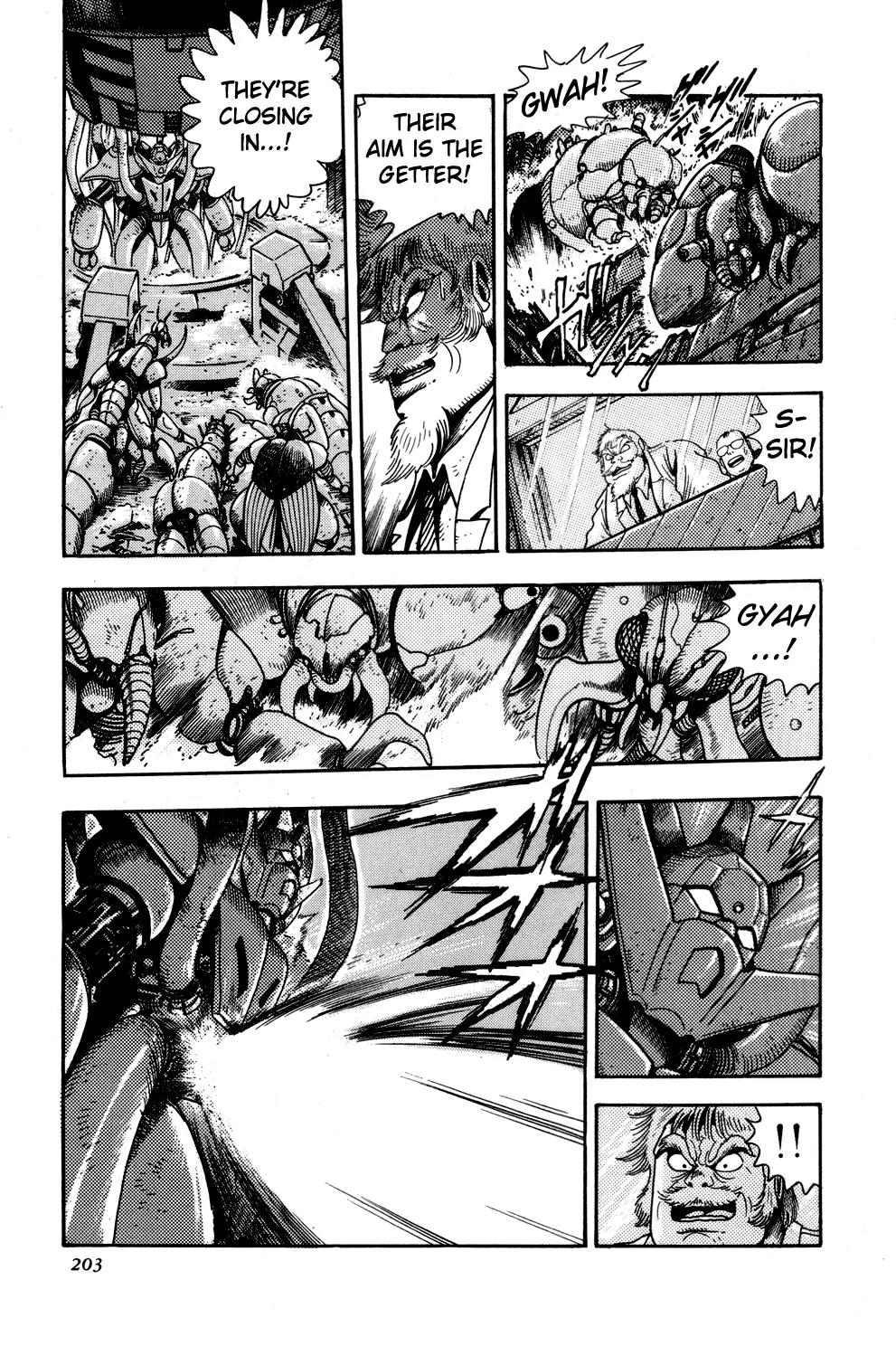 Shin Getter Robo Chapter 4 page 46 - Chapter 4: First Contact Act I