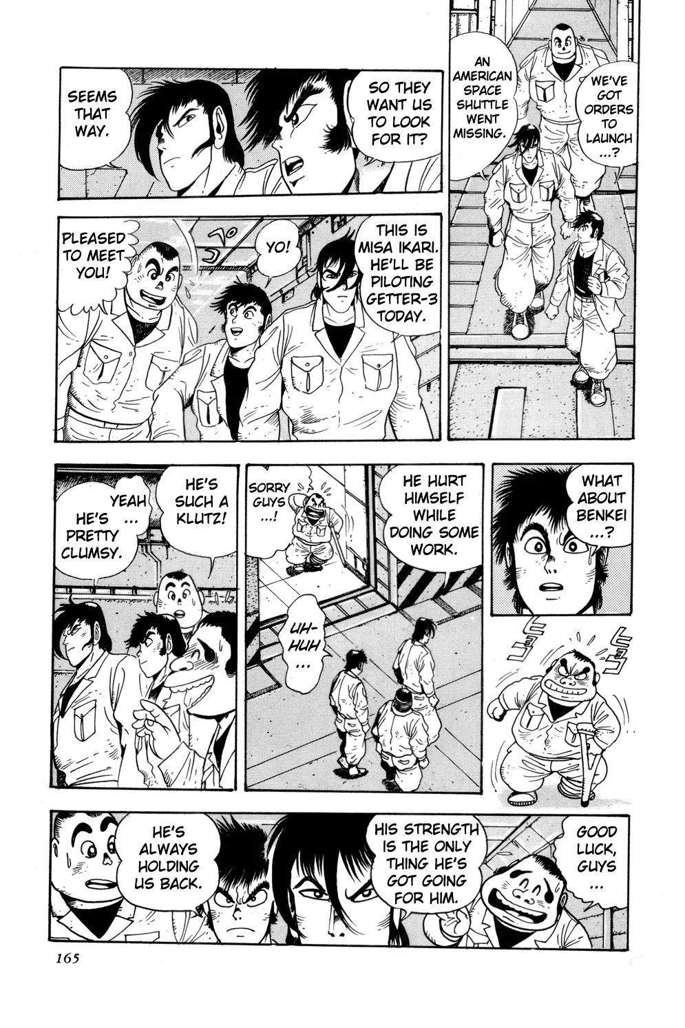 Shin Getter Robo Chapter 4 page 9 - Chapter 4: First Contact Act I