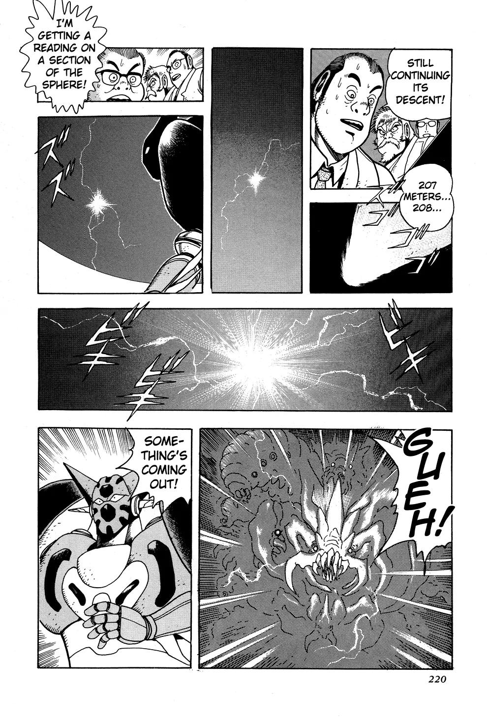 Shin Getter Robo Chapter 5 page 13 - Chapter 5: First Contact Act II