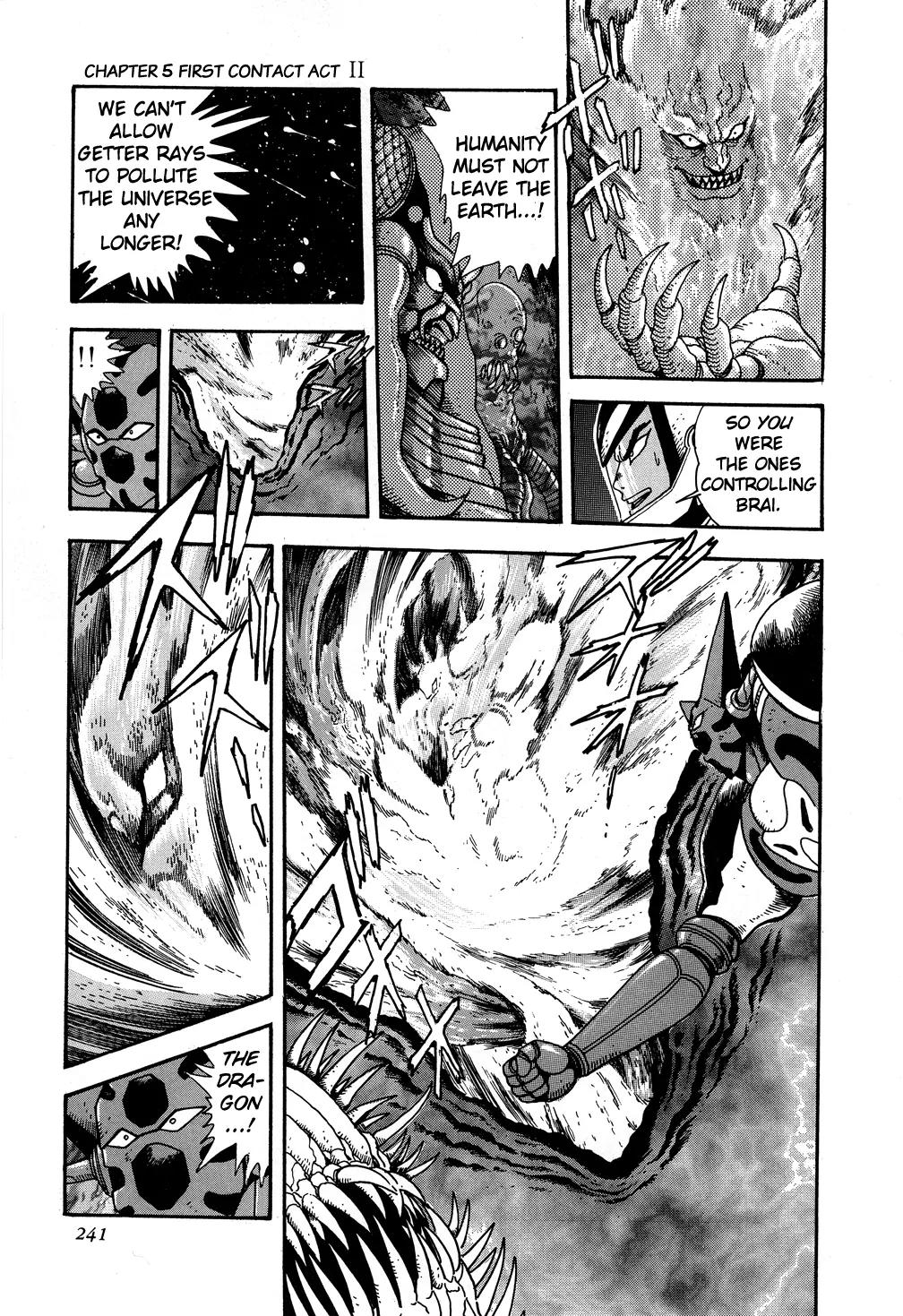 Shin Getter Robo Chapter 5 page 33 - Chapter 5: First Contact Act II