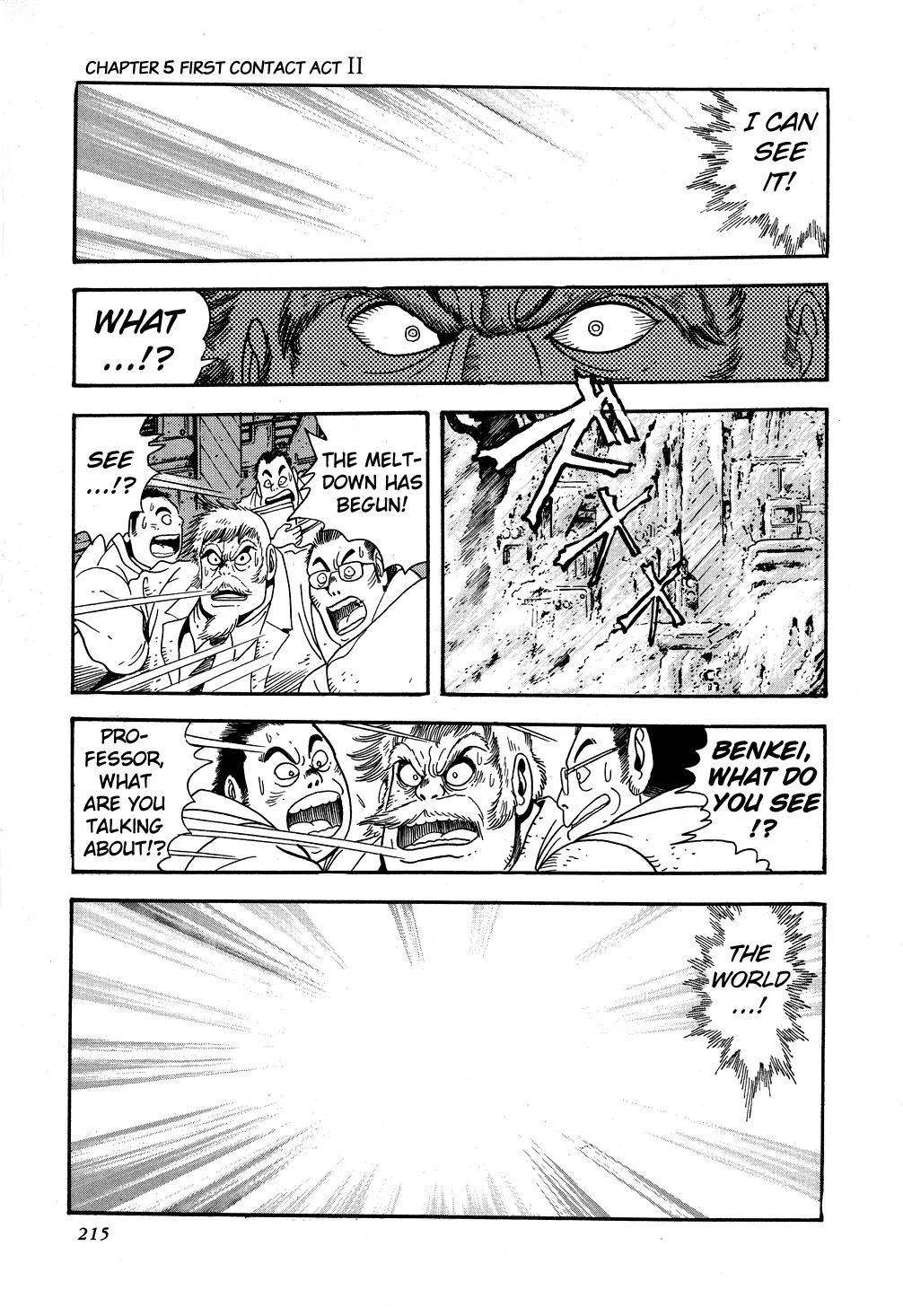 Shin Getter Robo Chapter 5 page 8 - Chapter 5: First Contact Act II