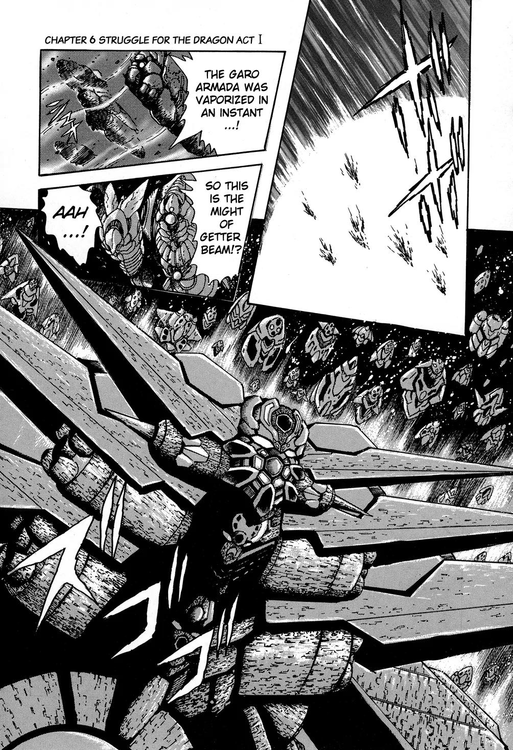 Shin Getter Robo Chapter 6 page 11 - Chapter 6: Struggle for the Dragon Act I