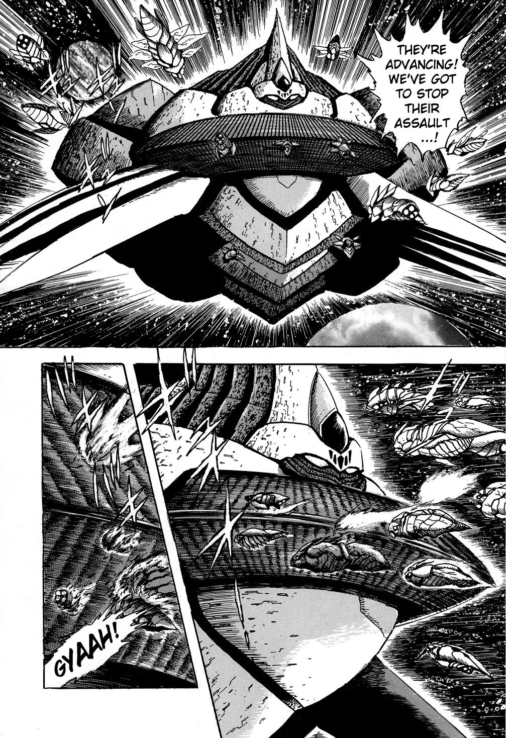 Shin Getter Robo Chapter 6 page 13 - Chapter 6: Struggle for the Dragon Act I