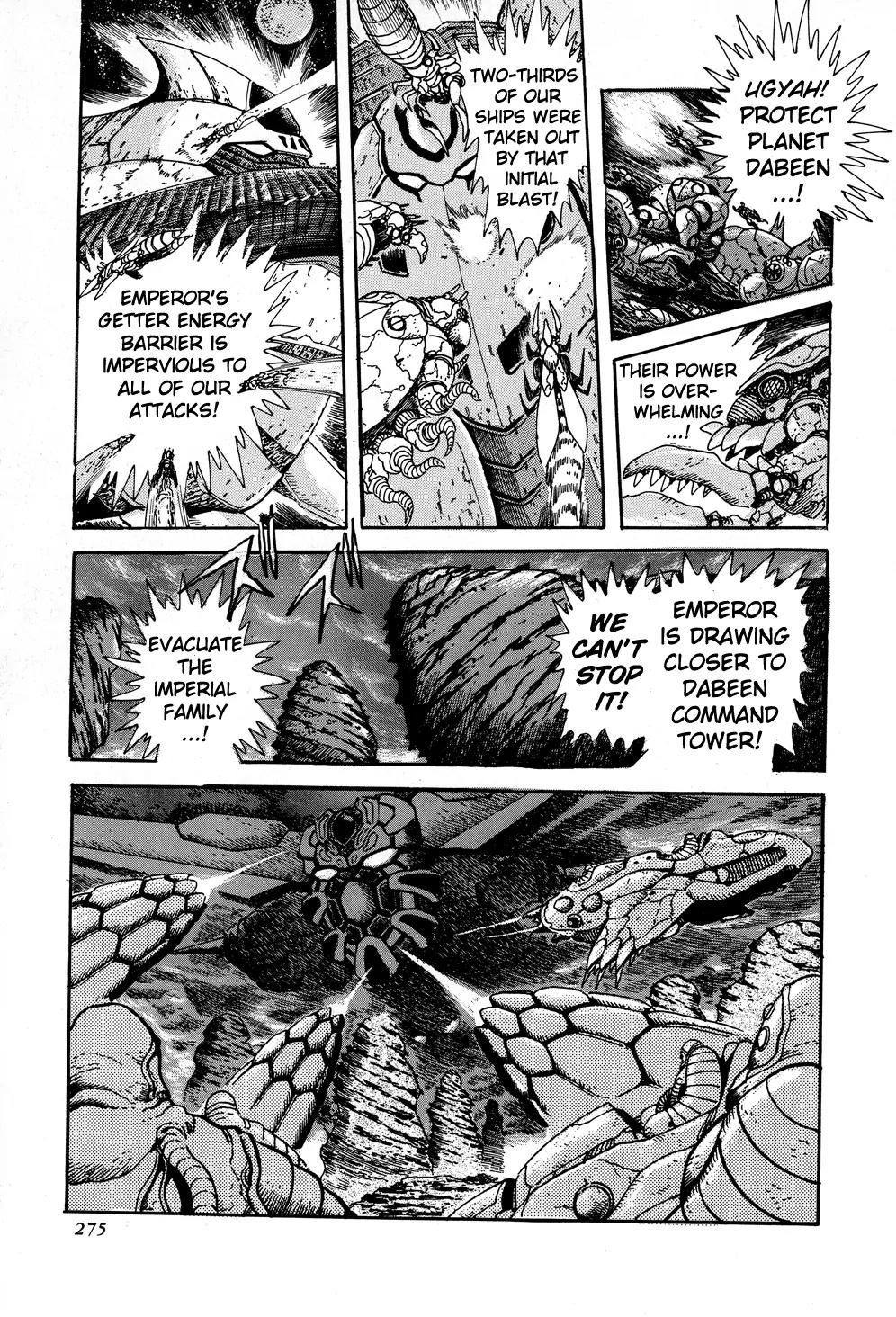 Shin Getter Robo Chapter 6 page 14 - Chapter 6: Struggle for the Dragon Act I