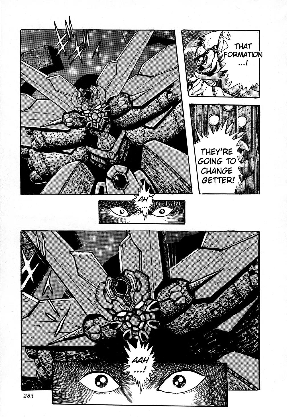 Shin Getter Robo Chapter 6 page 22 - Chapter 6: Struggle for the Dragon Act I