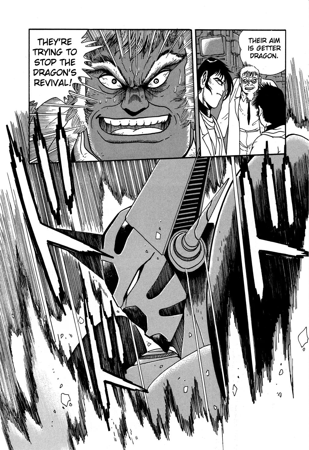 Shin Getter Robo Chapter 6 page 35 - Chapter 6: Struggle for the Dragon Act I
