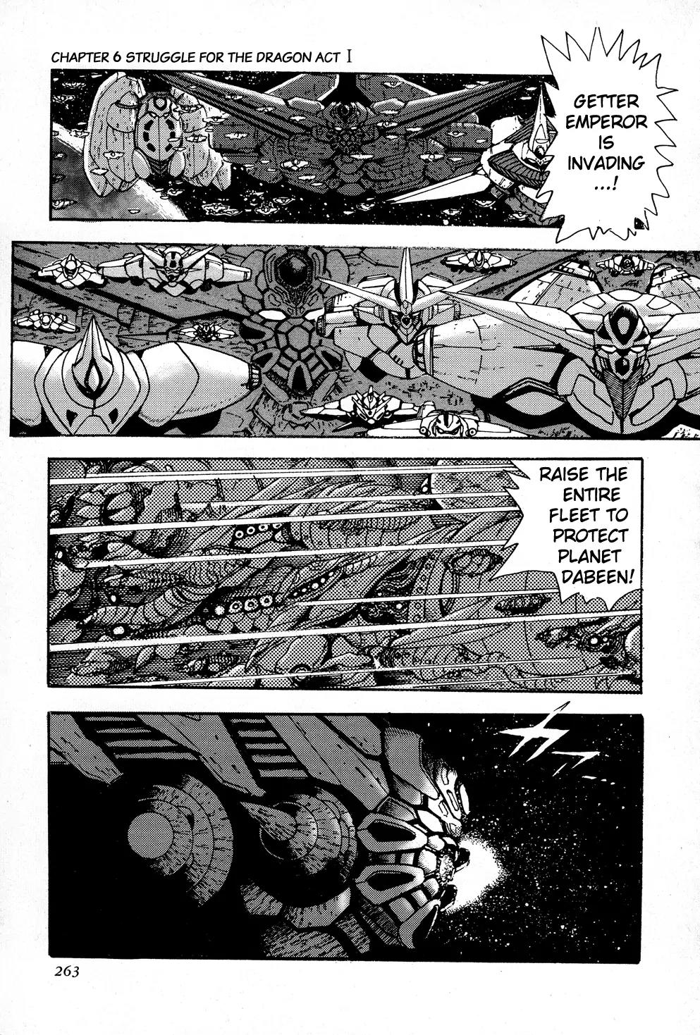 Shin Getter Robo Chapter 6 page 5 - Chapter 6: Struggle for the Dragon Act I