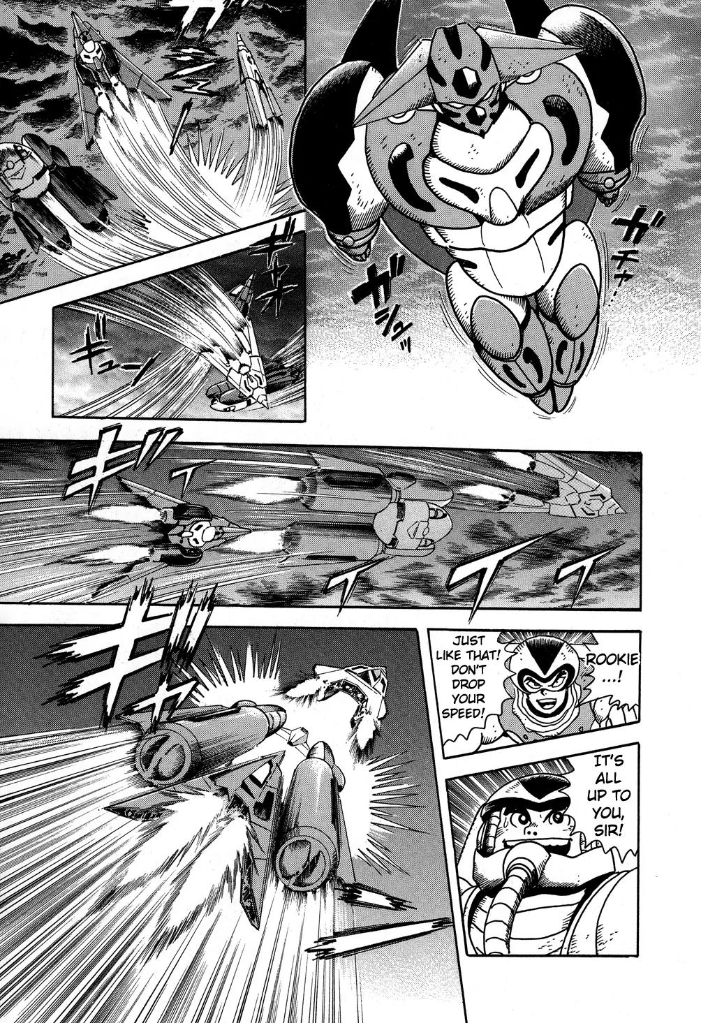 Shin Getter Robo Chapter 7 page 10 - Chapter 7: Struggle for the Dragon Act II